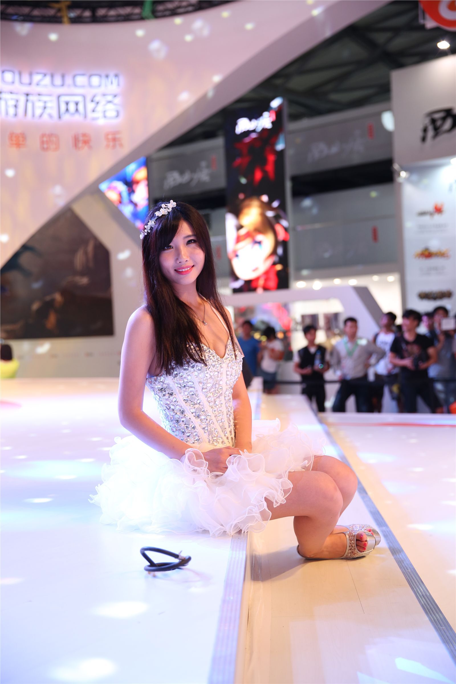 Chinajoy2014游族网络展台女神超清合集 1